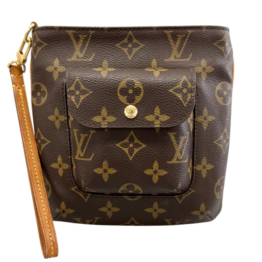 LOUIS VUITTON Louis Vuitton Partition M51901 Shoulder Bag Monogram Canvas Brown Women's Pouch: --- Catalog ---Category: SizeSize (HxWxD): 18cm x 18cm x 3cm / 7.08'' x 7.08'' x 1.18''Category: DesignType: Pouch, Shoulder bagColor: BrownGender: WomenMaterial: Monogram , Canvas Hardware Color: Gol