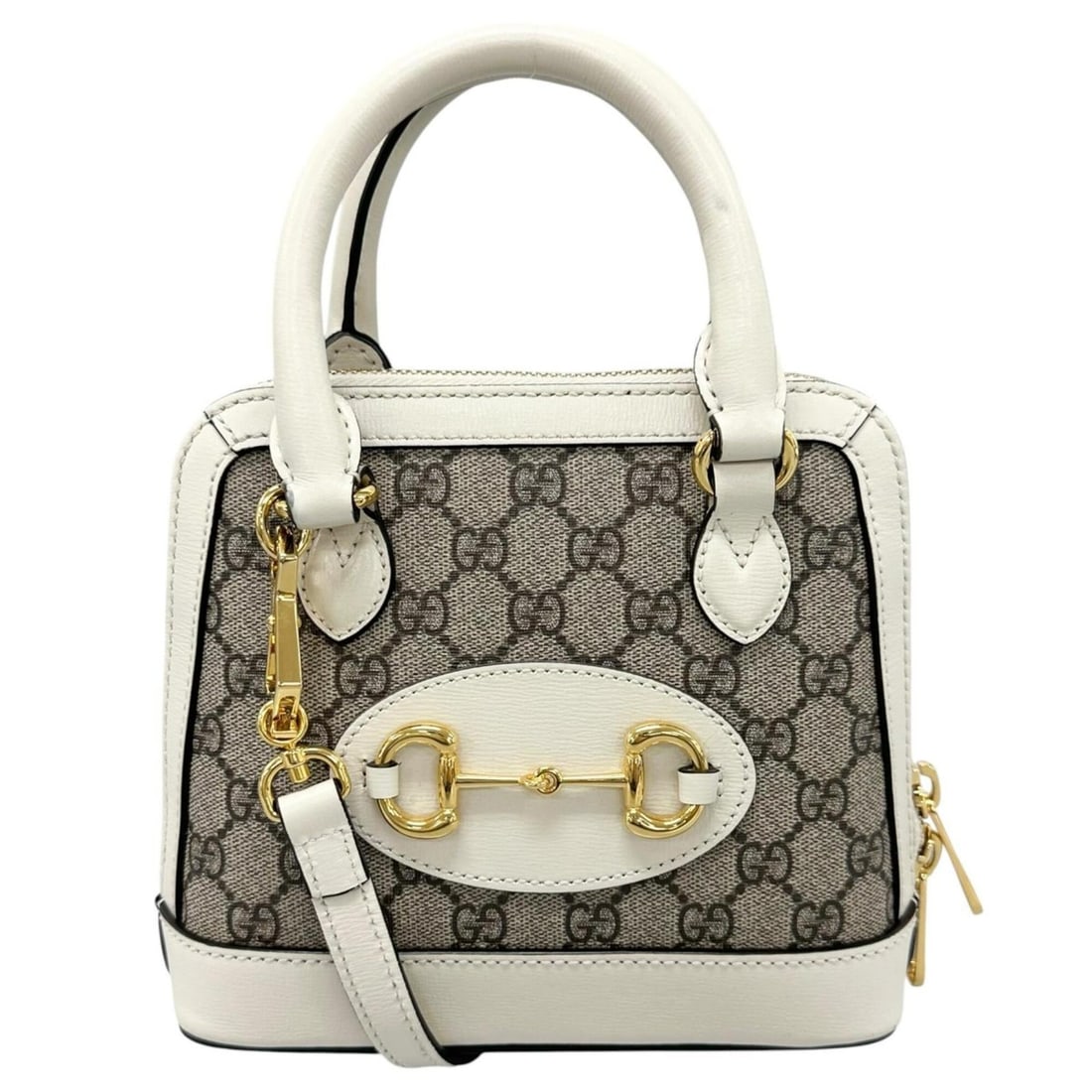 GUCCI Horsebit 1955 640716 Shoulder Bag GG Supreme Canvas Beige Women's: --- Catalog ---Category: SizeStrap Drop: 45.5cm / 17.91''Handle Drop: 8.00cm / 3.15''Size (HxWxD): 17.5cm x 20cm x 7cm / 6.88'' x 7.87'' x 2.75''Strap Length: 100cm - 120cm / 39.36'' - 47.24''Handle L