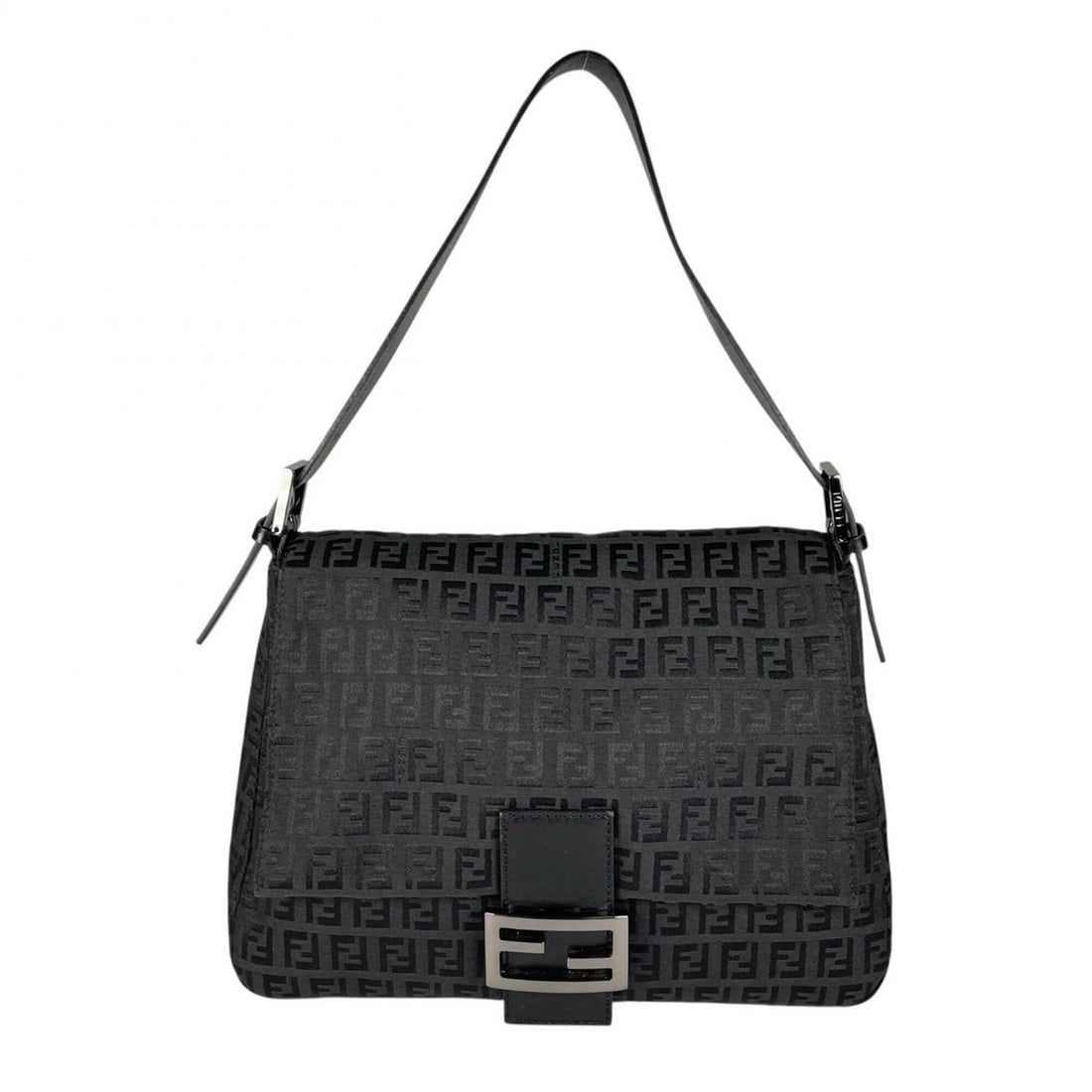 FENDI Zucchino Mamma Bucket Shoulder Bag, Canvas, Black, Women's: --- Catalog ---Category: SizeSize (HxWxD): 20cm x 28cm x 12cm / 7.87'' x 11.02'' x 4.72''Handle Length: 56cm / 22.04''Category: DesignType: Shoulder bagColor: BlackGender: WomenMaterial: Canvas Hardwa