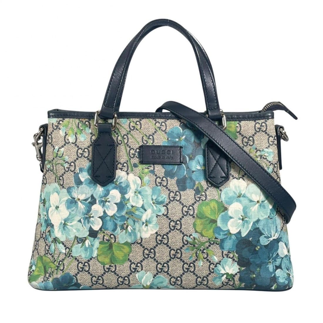 GUCCI GG Blooms 429019 Floral/Botanical Handbag, Canvas, Beige, Women's: --- Catalog ---Category: SizeSize (HxWxD): 21cm x 32cm x 12cm / 8.26'' x 12.59'' x 4.72''Category: DesignType: HandbagColor: Beige, BlueGender: WomenMaterial: GG canvas Category: GeneralMPN: 429019Bra