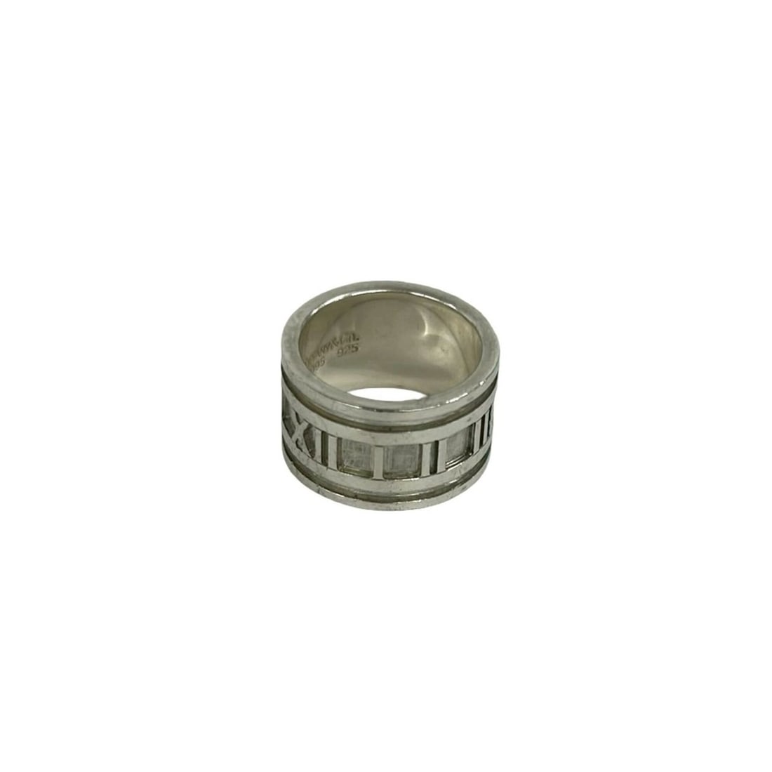 TIFFANY&Co. Tiffany Vintage Wide Atlas Ring, Sterling Silver 925, Accessory, Men's & Women's,: --- Catalog ---Category: SizeJP Size: 10US Size: 5.5Category: DesignType: Band ringColor: SilverGender: Men,WomenMaterial: Silver 925Category: GeneralBrand: Tiffany--- Item List ---Section: ConditionR