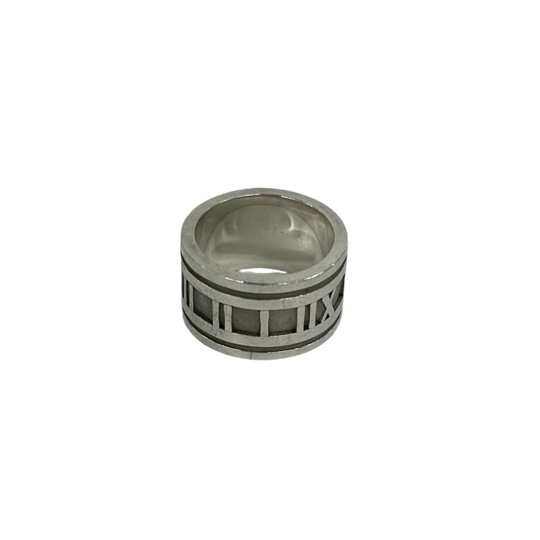 TIFFANY&Co. Tiffany Vintage Wide Atlas Ring, Sterling Silver 925, Accessory, Women's/Men's, 27883: --- Catalog ---Category: SizeJP Size: 11US Size: 6Category: DesignType: Band ringColor: SilverGender: Men,WomenMaterial: Silver 925Category: GeneralBrand: Tiffany--- Item List ---Section: ConditionRan
