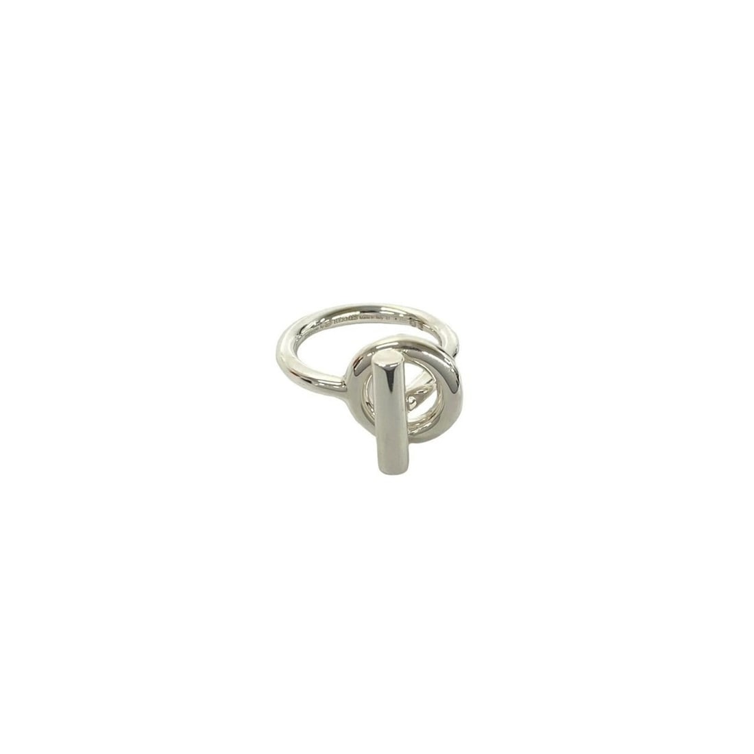 HERMES Echappé Ring, Sterling Silver 925, Men's Accessory, Silver, Item Number 37584 (1 of 9)