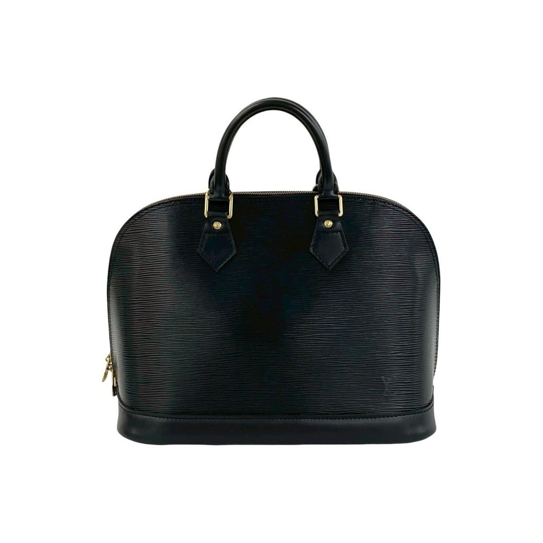 LOUIS VUITTON Vintage Alma Epi Leather Handbag Boston Bag Black Noir 67406: --- Catalog ---Category: SizeSize (HxWxD): 21cm x 30cm x 17cm / 8.26'' x 11.81'' x 6.69''Category: DesignType: Boston bag, HandbagColor: BlackGender: WomenMaterial: Leather Category: GeneralBrand: Lou