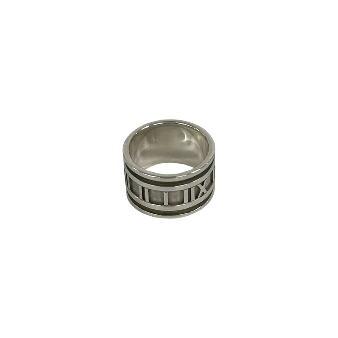 TIFFANY&Co. Tiffany Wide Atlas Ring, Sterling Silver 925, Men's and Women's Accessory, Silver, 30498: --- Catalog ---Category: SizeJP Size: 10US Size: 5.5Category: DesignType: Band ringColor: SilverGender: Men,WomenMaterial: Silver 925Category: GeneralBrand: Tiffany--- Item List ---Section: ConditionR