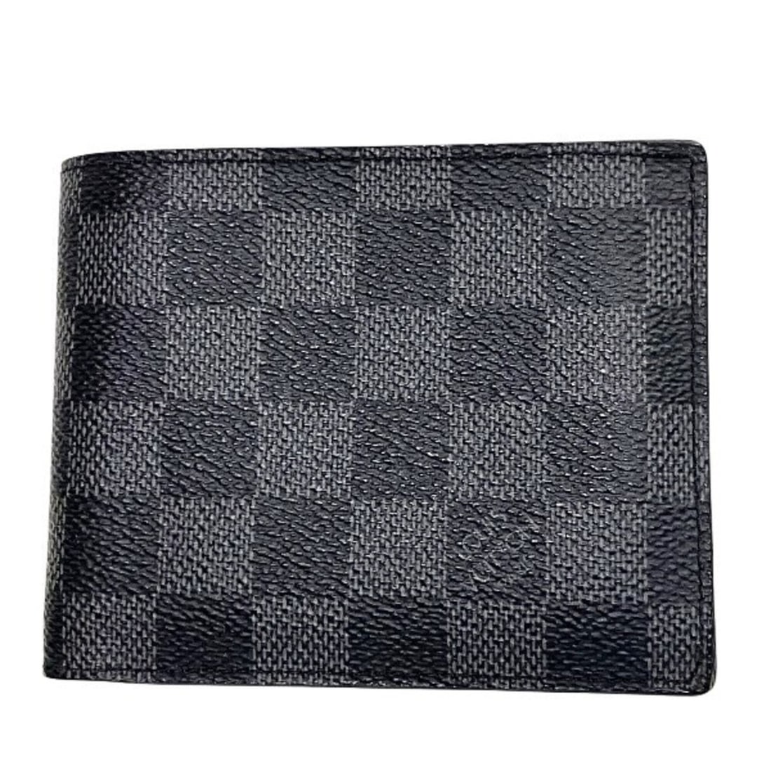 Louis Vuitton Damier Portefeuille Marco NM N63336 Bi-fold Wallet for Men and Women: --- Catalog ---Category: SizeSize (HxWxD): 9.5cm x 11.5cm x 2cm / 3.74'' x 4.52'' x 0.78''Category: DesignType: Wallet (bi-fold)Color: GrayGender: Men,WomenMaterial: Canvas , Leather Category: General