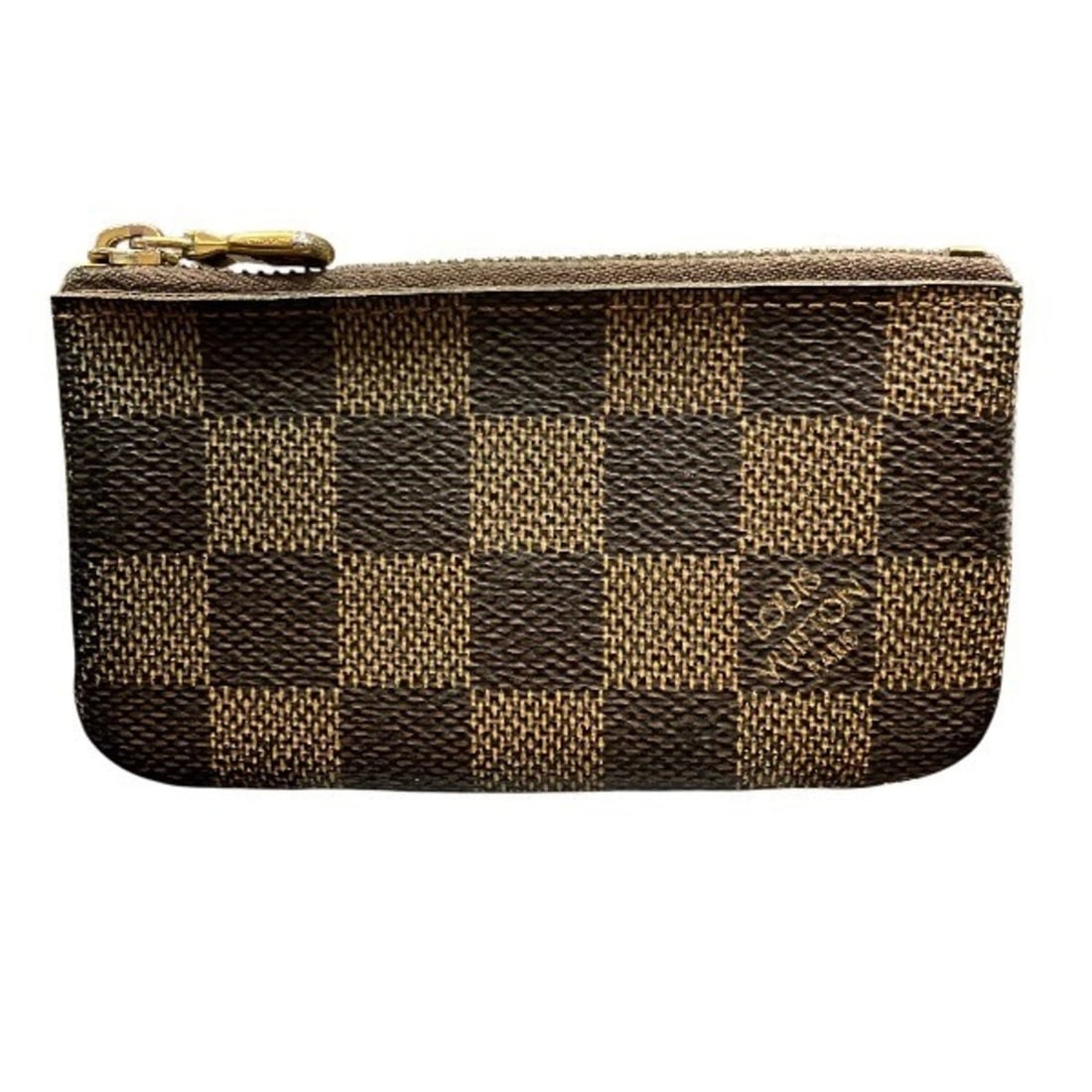 Louis Vuitton Damier Pochette Clé N62658 Wallet/Coin Case for Men and Women: --- Catalog ---Category: SizeSize (HxWxD): 6.5cm x 11.5cm x 1cm / 2.55'' x 4.52'' x 0.39''Category: DesignType: Coin purse/coin caseColor: BrownGender: Men,WomenCategory: GeneralMPN: N62658Brand: Loui