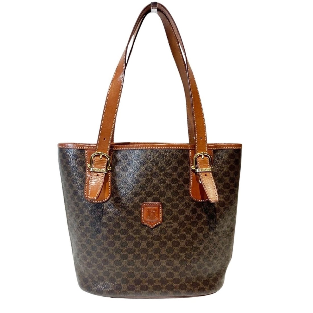 Celine tote bag, Macadam pattern canvas (1 of 15)