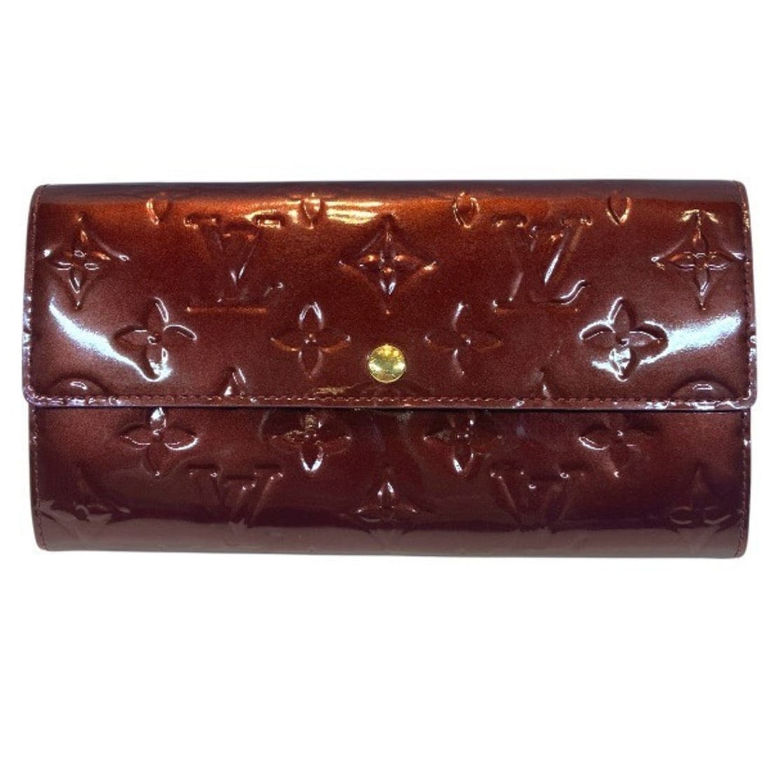 Louis Vuitton Vernis Portefeuille Sarah M93524 Long Wallet, Bi-fold Women's: --- Catalog ---Category: SizeSize (HxWxD): 19cm x 10cm x 1.5cm / 7.48'' x 3.93'' x 0.59''Category: DesignType: Coin purse/coin caseColor: GriotteGender: WomenMaterial: Patent leather Category: General