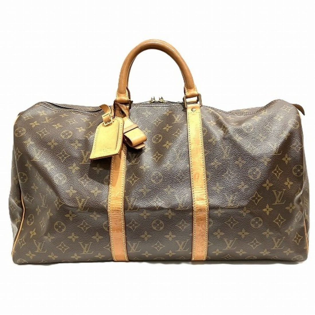 Louis Vuitton Monogram Keepall 50 M41426 Handbag Boston Bag for Men and Women (1 of 9)