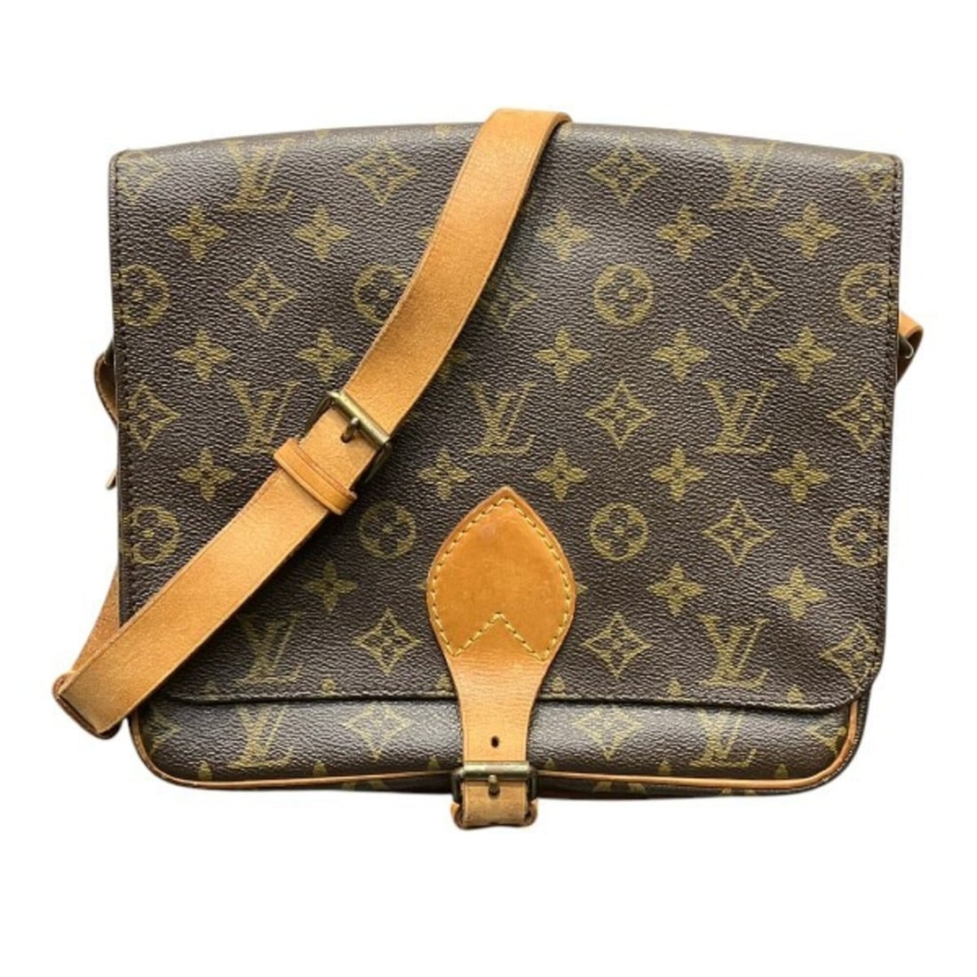 Louis Vuitton Monogram Cartouchiere M51252 Handbag Shoulder Bag for Men and Women: --- Catalog ---Category: SizeSize (HxWxD): 21cm x 25.5cm x 8cm / 8.26'' x 10.03'' x 3.14''Category: DesignType: Handbag, Shoulder bagColor: BrownGender: Men,WomenMaterial: Monogram Category: GeneralMP
