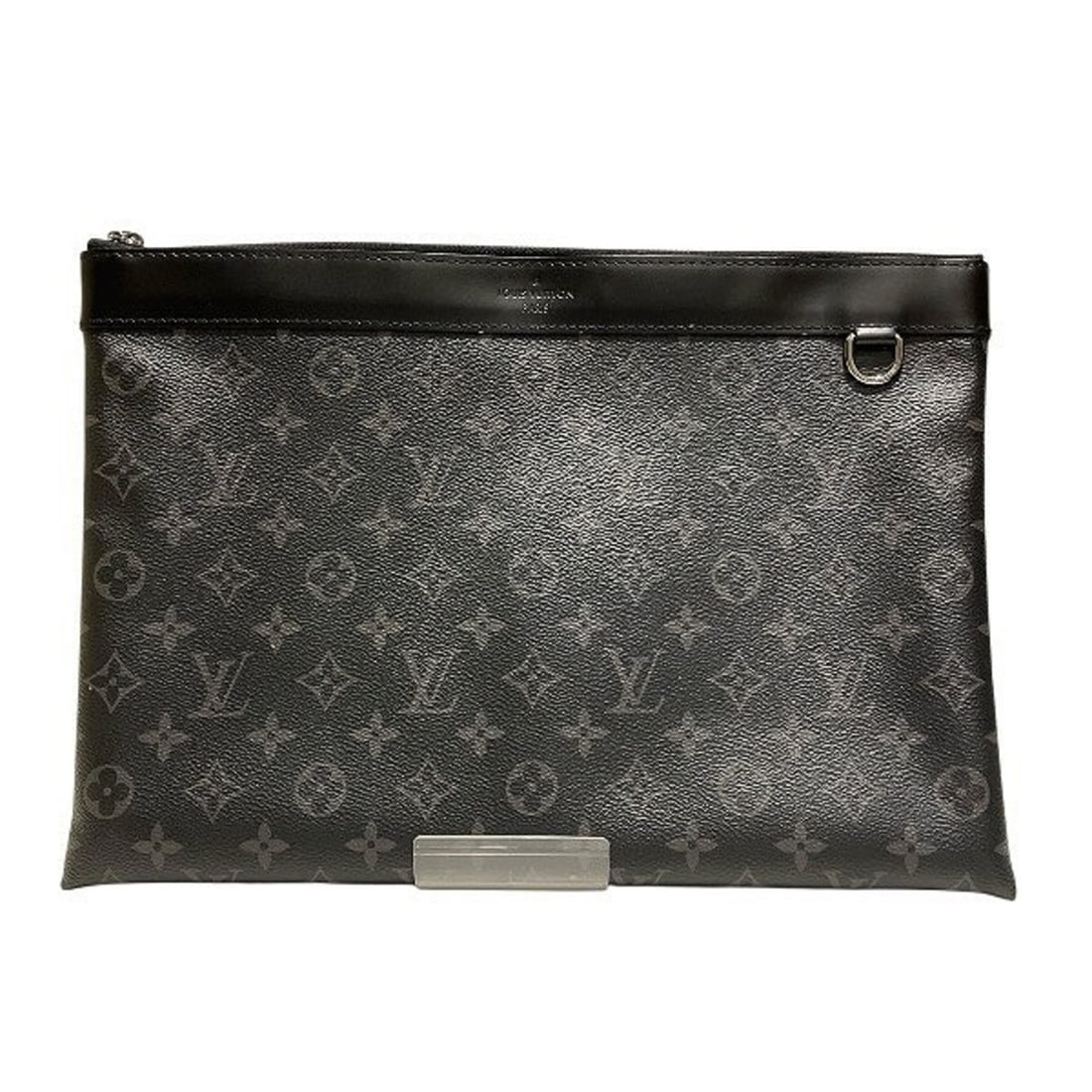 Louis Vuitton Monogram Eclipse M62291 Handbag Clutch Bag Business for Men and Women ??: --- Catalog ---Category: SizeSize (HxWxD): 23cm x 34cm x 2.5cm / 9.05'' x 13.38'' x 0.98''Category: DesignType: Clutch bag, HandbagColor: BlackGender: Men,WomenMaterial: Monogram Eclipse Category: Gen