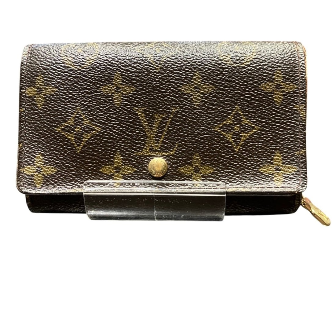 Louis Vuitton Portemonnaie Bietrezor Bi-fold Wallet, Monogram Canvas, M61730: --- Catalog ---Category: SizeSize (HxWxD): 9cm x 14.5cm x 2.5cm / 3.54'' x 5.7'' x 0.98''Category: DesignType: Wallet (bi-fold)Color: BrownGender: Women,MenMaterial: Monogram Category: GeneralMPN: M61