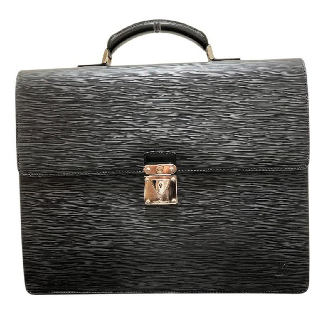 Louis Vuitton Epi Robusto 2 M54542 Handbag Business Bag for Men: --- Catalog ---Category: SizeSize (HxWxD): 30cm x 41cm x 9.5cm / 11.81'' x 16.14'' x 3.74''Category: DesignType: HandbagColor: BlackGender: MenMaterial: Leather Category: GeneralMPN: M54542Brand: Loui