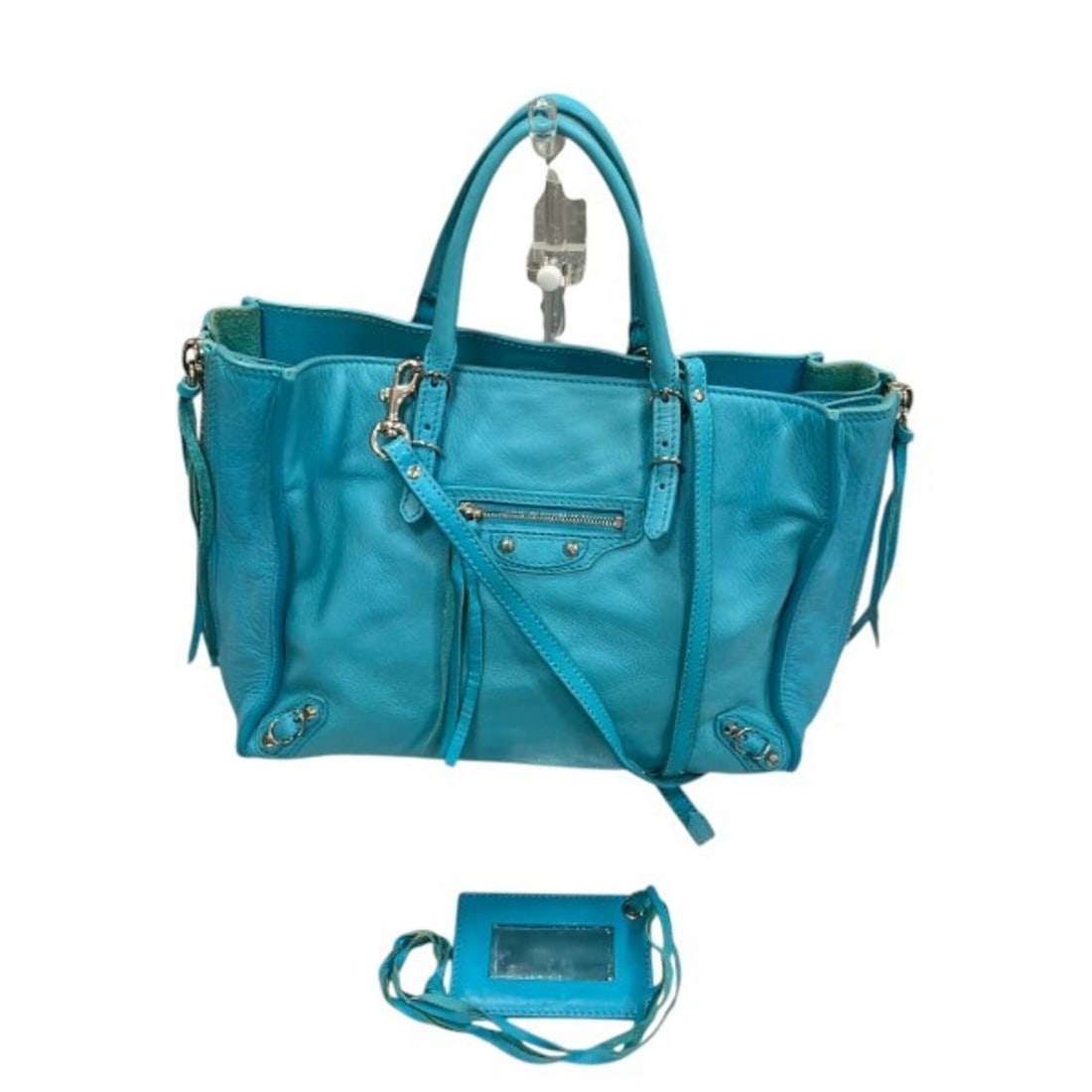 Balenciaga Paper Mini 2-way Handbag Tote Bag Shoulder for Women: --- Catalog ---Category: SizeSize (HxWxD): 18cm x 25cm x 10cm / 7.08'' x 9.84'' x 3.93''Strap Length: 92cm - 102cm / 36.22'' - 40.15''Handle Length: 24cm / 9.44''Category: DesignType: Shoulder bag, To