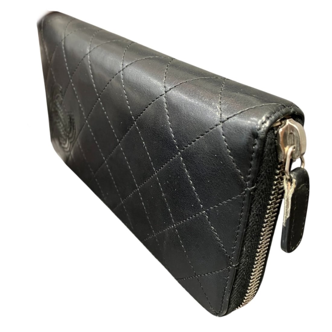 Chanel long wallet, lambskin - 9