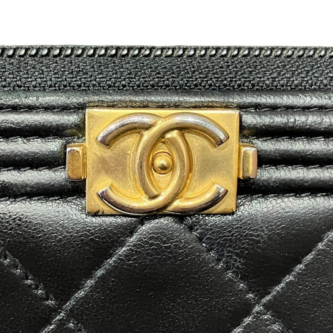 Chanel long wallet, lambskin - 9