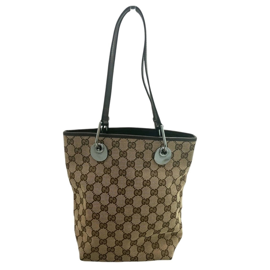 Gucci GUCCI Shoulder Bag GG Canvas 120840: --- Catalog ---Category: SizeSize (HxWxD): 25cm x 17cm x 9cm / 9.84'' x 6.69'' x 3.54''Category: DesignType: Shoulder bagColor: BrownGender: WomenMaterial: GG canvas Category: GeneralLine: GG CanvasBr