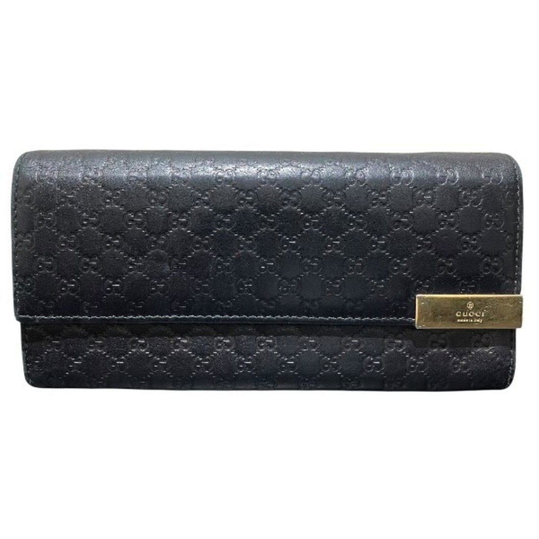Gucci Guccissima Chain Wallet 269541 Long for Women: --- Catalog ---Category: SizeSize (HxWxD): 9cm x 19cm x 3.5cm / 3.54'' x 7.48'' x 1.37''Category: DesignType: Chain/Shoulder walletColor: BlackGender: WomenMaterial: Leather Category: GeneralBrand: Gu