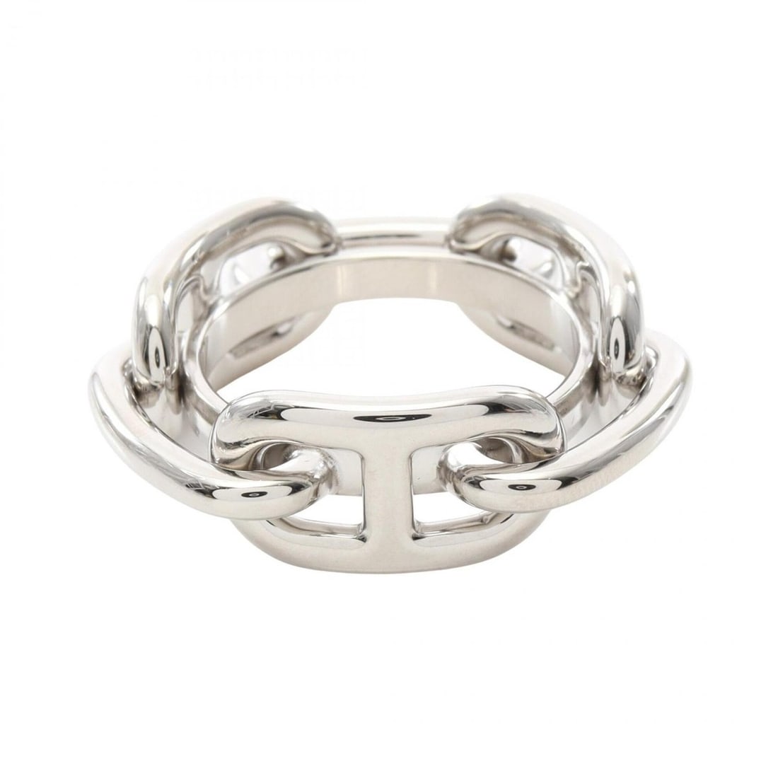 Hermes Chaine d'Ancre Scarf Muffler Ring Accessory Metal Women's Silver: --- Catalog ---Category: DesignType: Scarf ringColor: SilverGender: WomenMaterial: Metal Category: GeneralBrand: HermesCategory: Physical PropertiesSize (HxWxD): 1cm x 3cm / 0.39'' x 1.18''--- Item Li