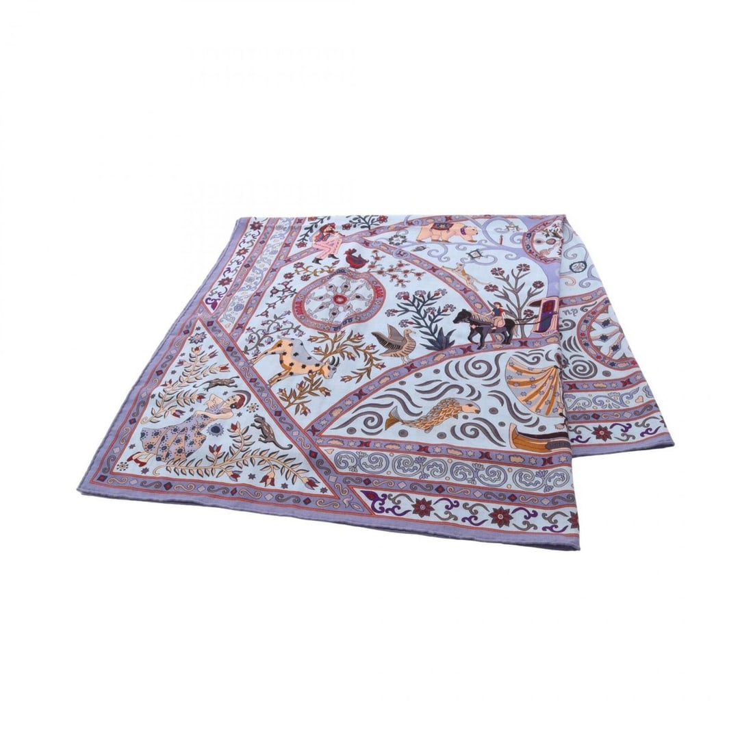 Hermes Carre Geant 140 Peuple du Vent Scarf Muffler Silk Cashmere Women's Blue Multicolor: --- Catalog ---Category: SizeSize (LxW): 1.36m x 1.36m / 53.54'' x 53.54''Category: DesignType: ScarfColor: Blue, Multi-colorGender: WomenMaterial: Silk , Cashmere Category: GeneralBrand: Hermes--- It