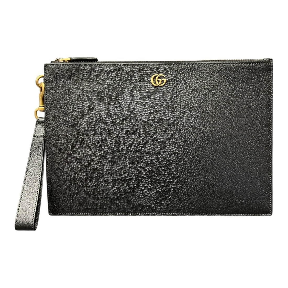 Gucci Marmont Leather Clutch Bag 475317: --- Catalog ---Category: SizeSize (HxWxD): 20.5cm x 30.5cm x 7cm / 8.07'' x 12'' x 2.75''Category: DesignType: BriefcaseColor: BlackGender: MenMaterial: Leather Category: GeneralMPN: 475317Brand: Gucc
