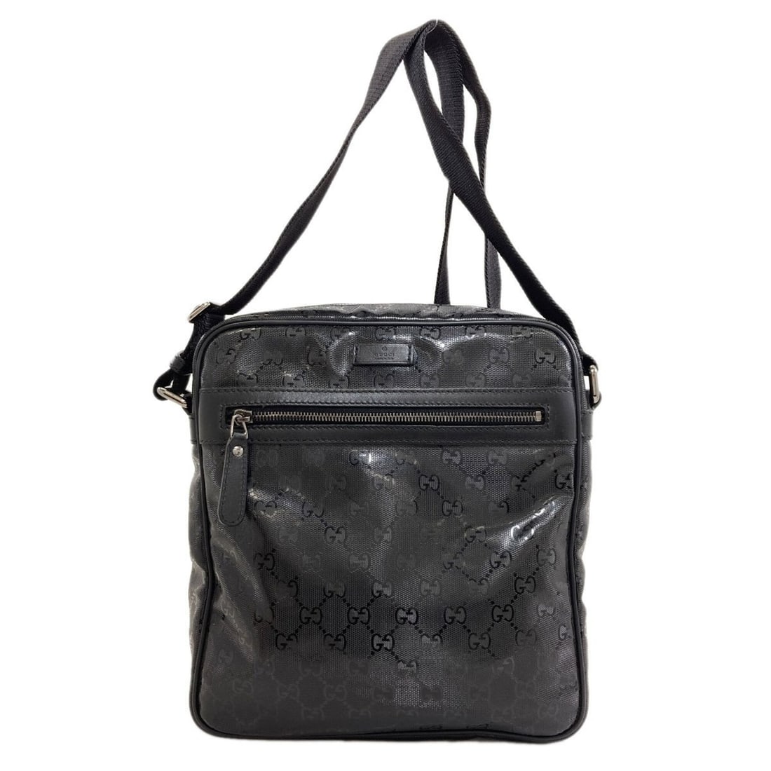 Gucci 201448 GG Imprime Shoulder Bag, PVC, Women's (1 of 19)