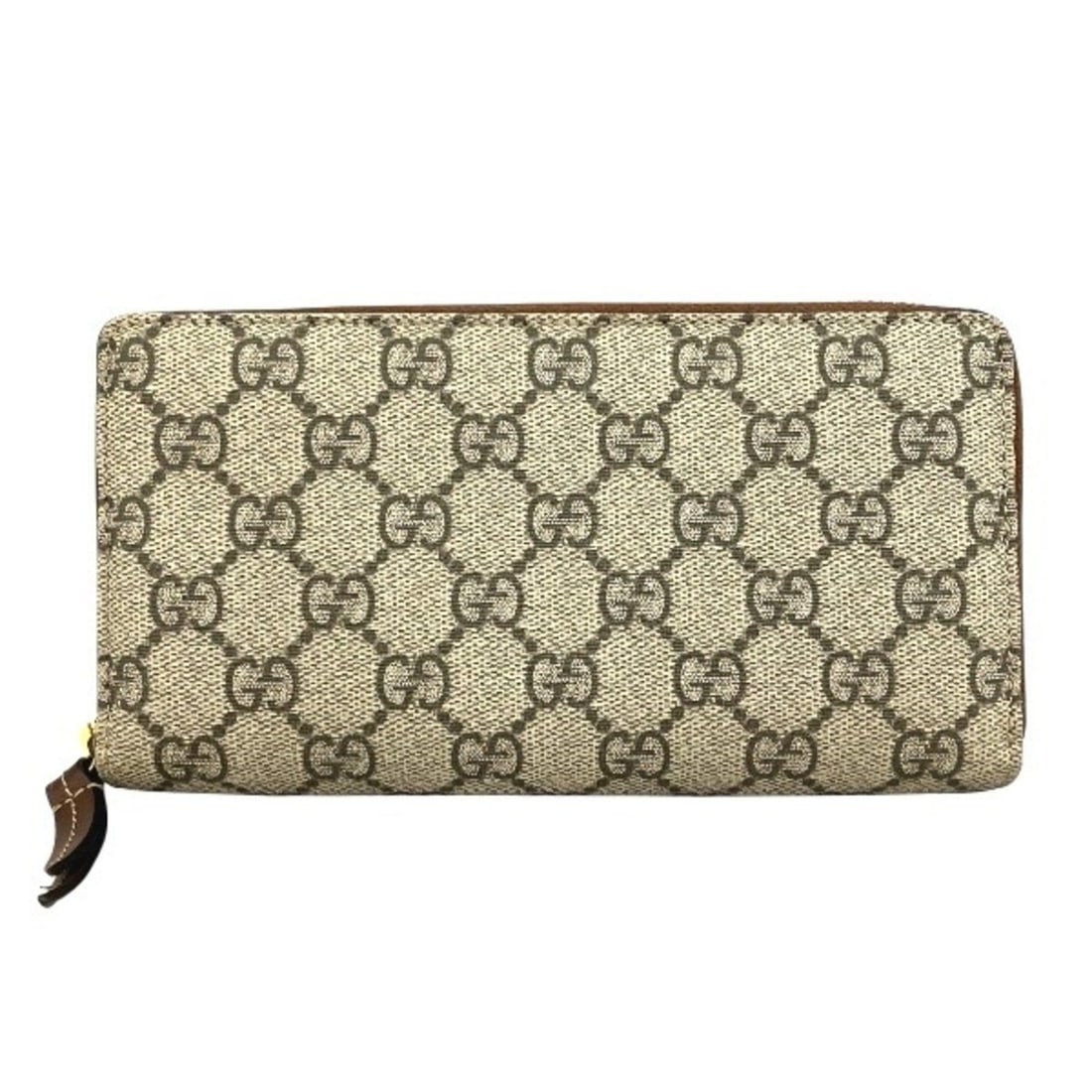 Gucci GG Supreme 410102 Round Zipper Long Wallet for Men and Women: --- Catalog ---Category: SizeSize (HxWxD): 10cm x 19cm x 2cm / 3.93'' x 7.48'' x 0.78''Category: DesignType: Long wallet (bi-fold)Color: BeigeGender: Men,WomenMaterial: GG Supreme Category: GeneralMPN