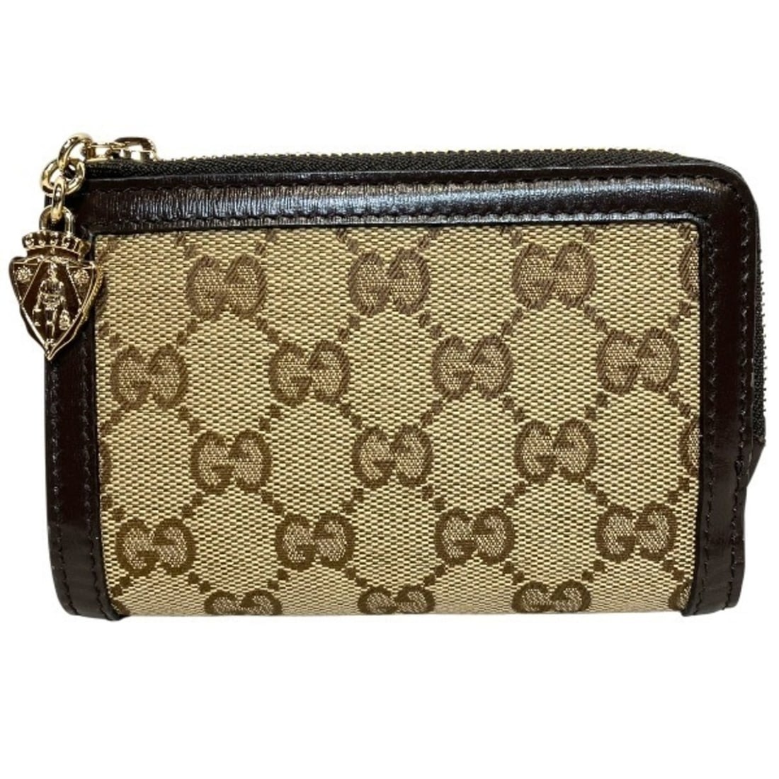 Gucci GG Canvas Compact Wallet 790036 Bi-fold for Women: --- Catalog ---Category: SizeSize (HxWxD): 9cm x 13.5cm x 3cm / 3.54'' x 5.31'' x 1.18''Category: DesignType: Wallet (bi-fold)Color: Beige, BrownGender: WomenMaterial: GG canvas Category: GeneralMPN: 