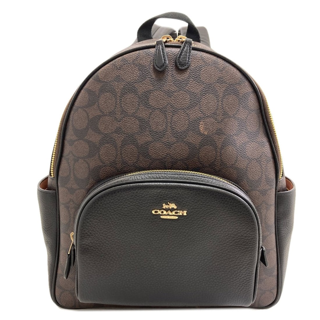 Coach CZ176 Signature Backpack/Daypack, PVC/Calf Leather, Women's (1 of 16)