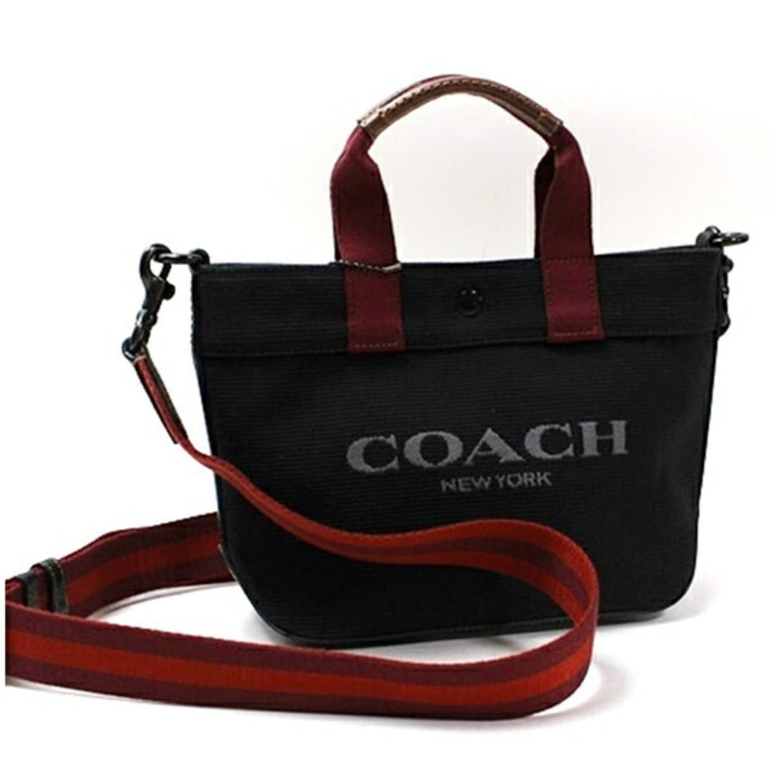 Coach Factory Handbag CU299 Canvas Black COACH Women's (1 of 11)