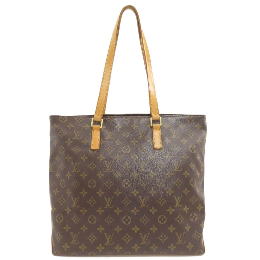 Louis Vuitton M51151 Cabas Mezzo Tote Bag, Monogram Canvas, Women's: --- Catalog ---Category: SizeSize (HxWxD): 33cm x 39cm x 16cm / 12.99'' x 15.35'' x 6.29''Handle Length: 54cm / 21.25''Category: DesignType: Tote bagColor: MonogramGender: WomenClosure: ZipperMaterial