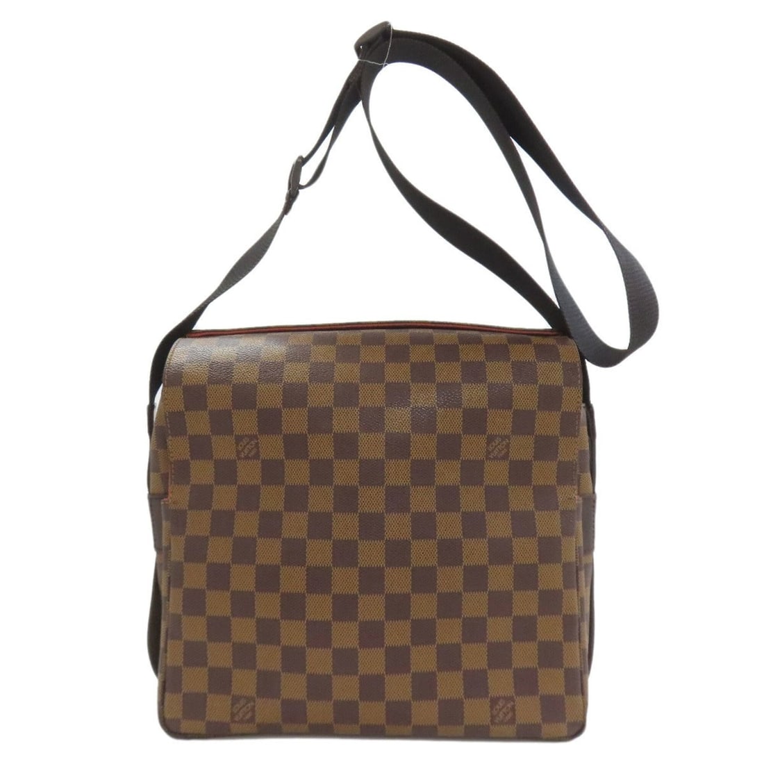 Louis Vuitton N45255 Naviglio Shoulder Bag, Damier Canvas, Women's: --- Catalog ---Category: SizeSize (HxWxD): 23cm x 27cm x 14cm / 9.05'' x 10.62'' x 5.51''Strap Length: 90cm - 141cm / 35.43'' - 55.51''Category: DesignType: Shoulder bagColor: Damier Canvas, EbeneGend