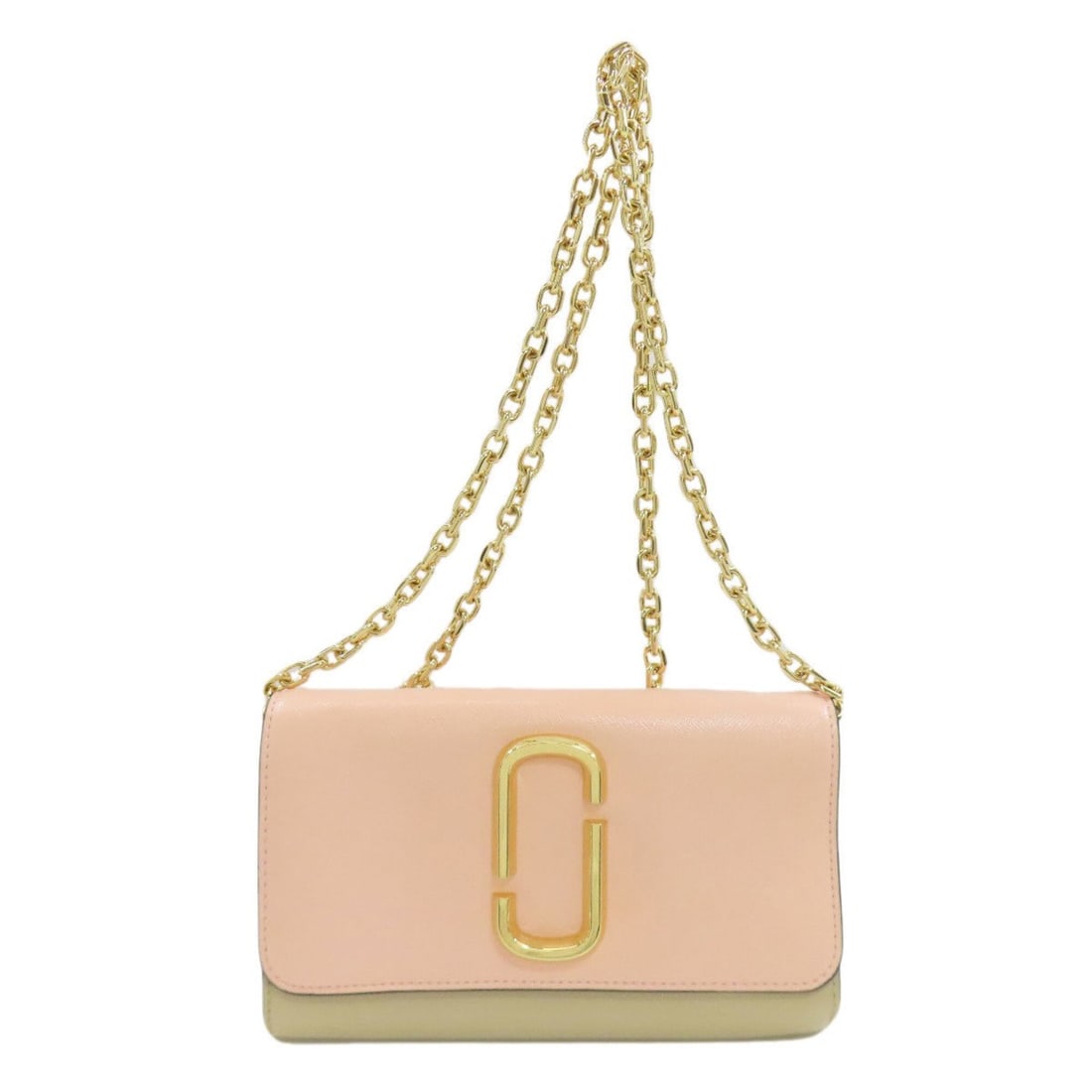 Marc Jacobs Chain Shoulder Wallet, Double J Design, Long Leather, Women's (1 of 20)