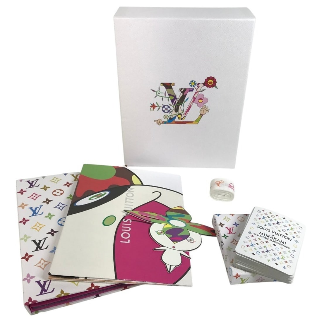 LOUIS VUITTON x Takashi Murakami LV TM Monogram Multicolor Trading Card Holder/Card Case & Set - (1 of 14)