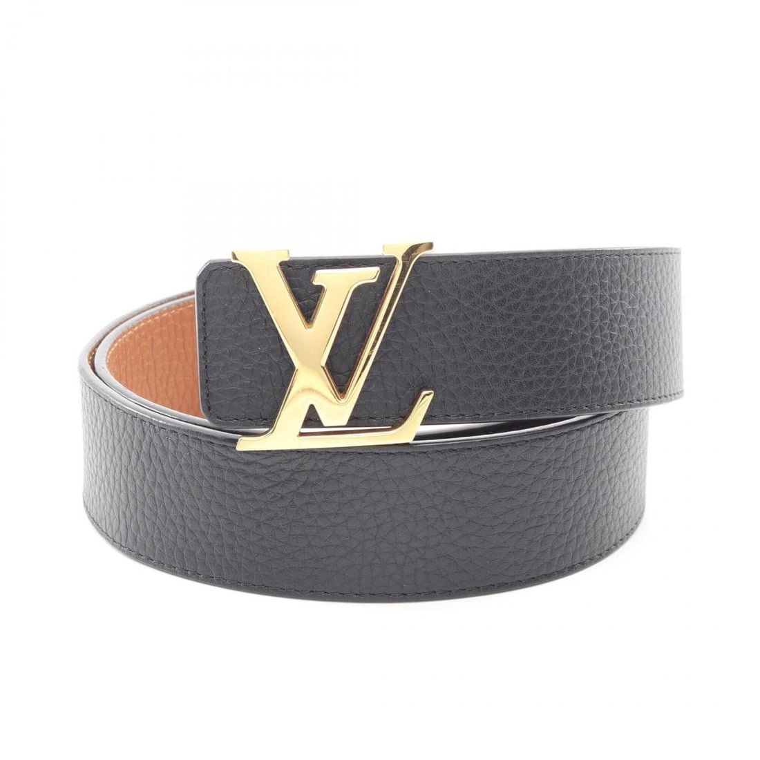 Louis Vuitton LOUIS VUITTON Ceinture LV Initials 40MM Leather Belt for Men, Black/Brown, M9151: --- Catalog ---Category: SizeLength: 79cm - 89cm / 31.1'' - 35.03''Category: DesignType: Standard beltColor: Black, BrownGender: MenMaterial (Strap): Leather Category: GeneralMPN: M9151Brand: Louis Vu