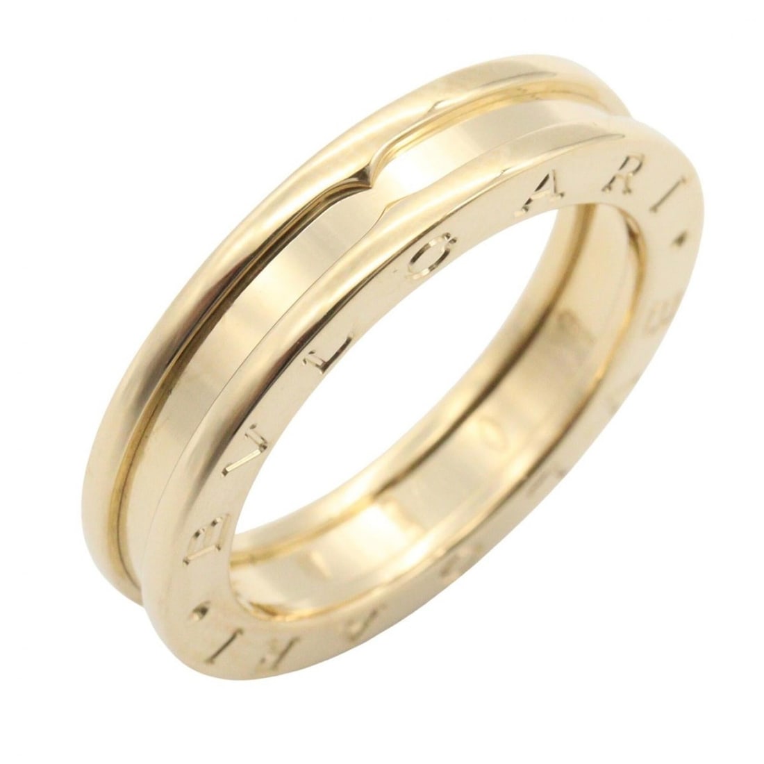 Bulgari BVLGARI B-zero1 Ring, 1-band ring, 18K (yellow gold), men's and women's, gold tone, 346554 (1 of 10)