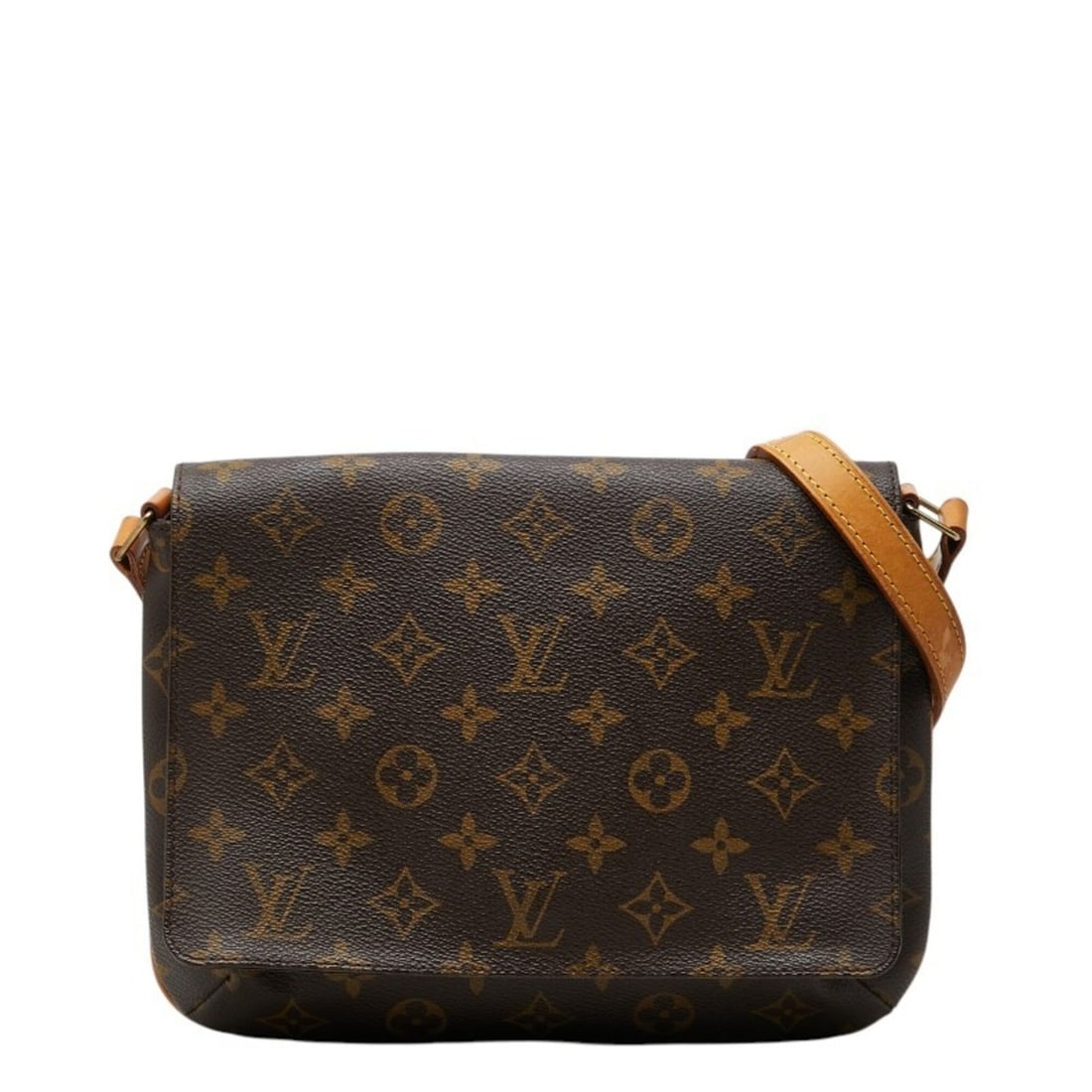 Louis Vuitton Monogram Musette Tango Short Shoulder Bag M51257 Brown Leather Women's LOUIS VUITTON: --- Catalog ---Category: SizeSize (HxWxD): 20.5cm x 25.5cm x 2cm / 8.07'' x 10.03'' x 0.78''Category: DesignType: Shoulder bagColor: Brown, MonogramGender: WomenMaterial: PVC , Leather Category: Gener