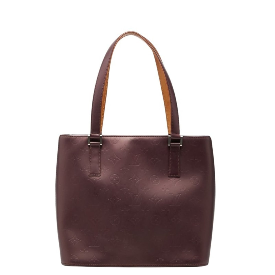 Louis Vuitton Monogram Matte Stockton Tote Bag Handbag M55116 Violet Purple Leather Women's LOUIS: --- Catalog ---Category: SizeSize (HxWxD): 25.5cm x 29cm x 14cm / 10.03'' x 11.41'' x 5.51''Category: DesignType: Handbag, Tote bagColor: Purple, VioletGender: WomenMaterial: Leather Category: General