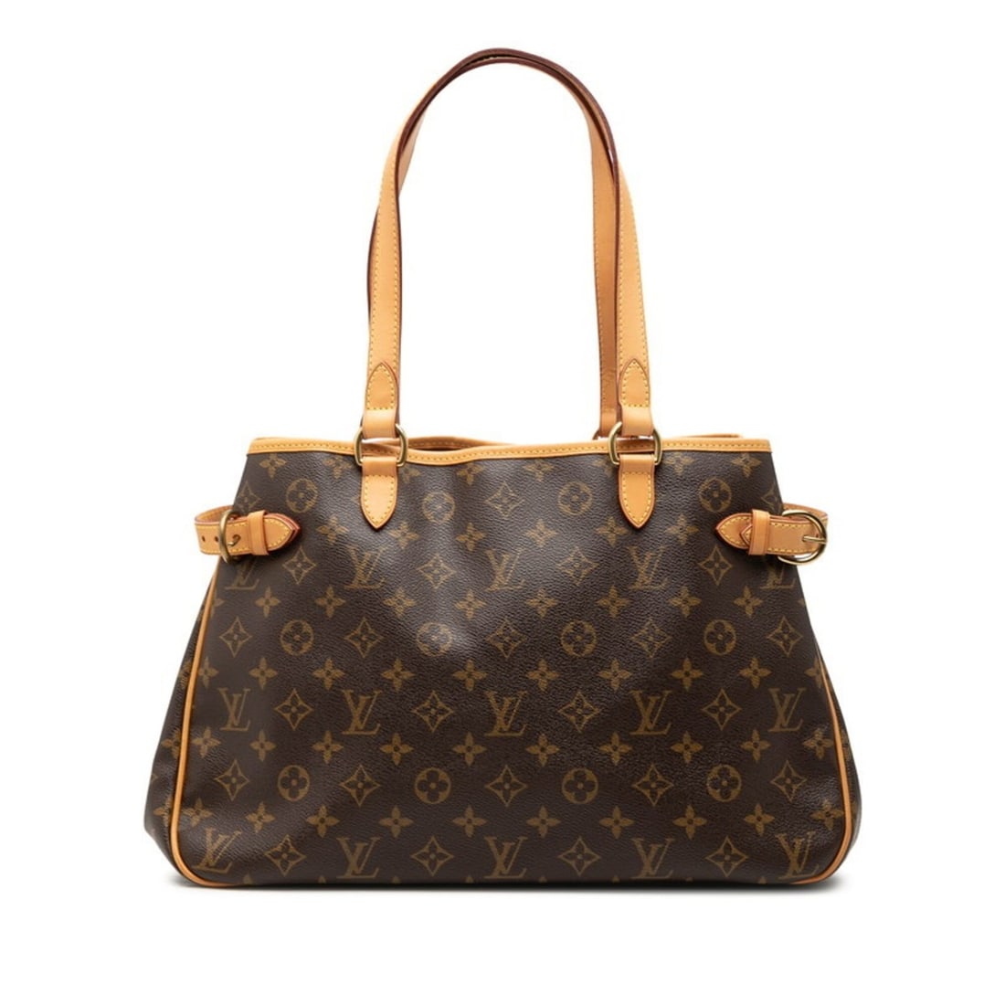 Louis Vuitton Monogram Batignolles Horizontal Shoulder Bag Handbag M51154 Brown Leather Women's: --- Catalog ---Category: SizeSize (HxWxD): 25cm x 37cm x 12cm / 9.84'' x 14.56'' x 4.72''Category: DesignType: Handbag, Shoulder bagColor: Brown, MonogramGender: WomenMaterial: PVC , Leather Category:
