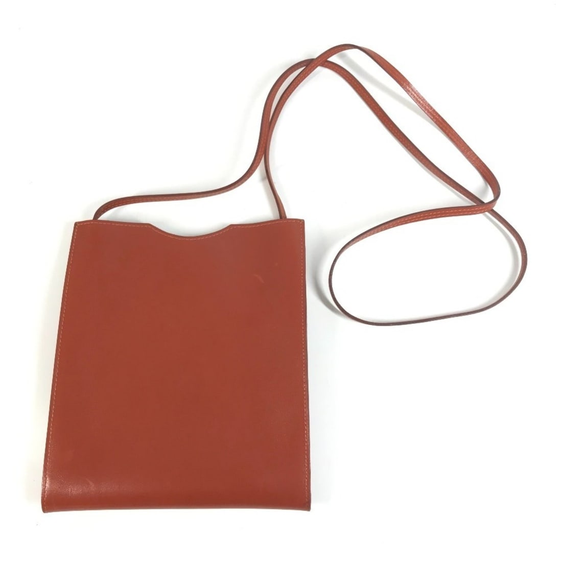 HERMES Vintage Onyme Tou Bag, Handbag, Crossbody Pouch, Shoulder Leather, Men's, Women's, Brown: --- Catalog ---Category: SizeSize (HxWxD): 19cm x 16.5cm / 7.48'' x 6.49''Category: DesignType: Handbag, Shoulder bagColor: BrownGender: Men,Women,UnisexSeason: VintageMaterial: Leather Category: Gene