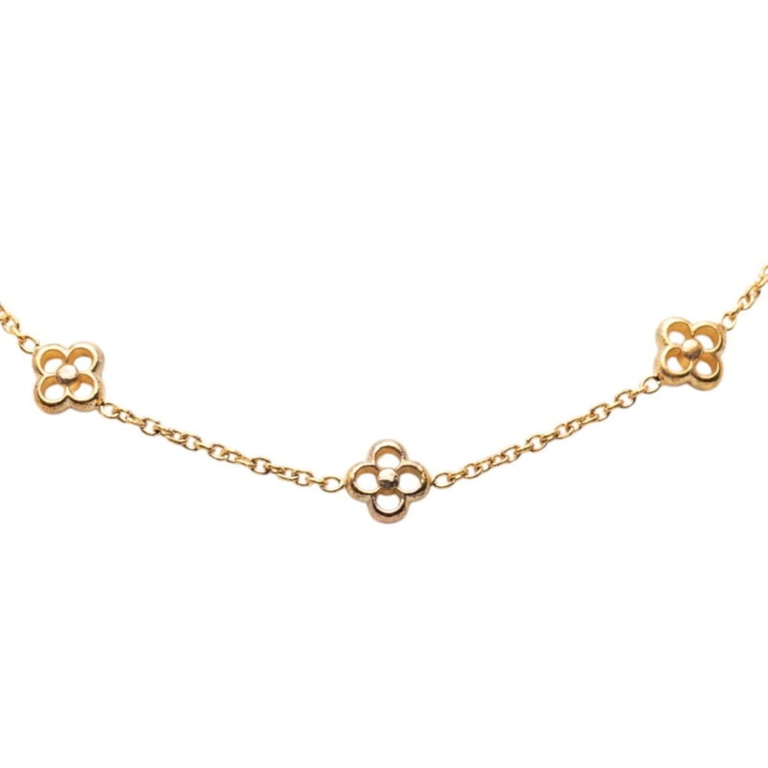 Louis Vuitton Flowerful Necklace M00238 Gold Plated Women's LOUIS VUITTON: --- Catalog ---Category: SizePendant Size: 8.1mm x 8.3mm / 0.31'' x 0.32''Neck Circumference: 48.5 cm / 19.09''Category: DesignColor: GoldGender: WomenNecklace Type: NecklaceCategory: GeneralMPN: M002