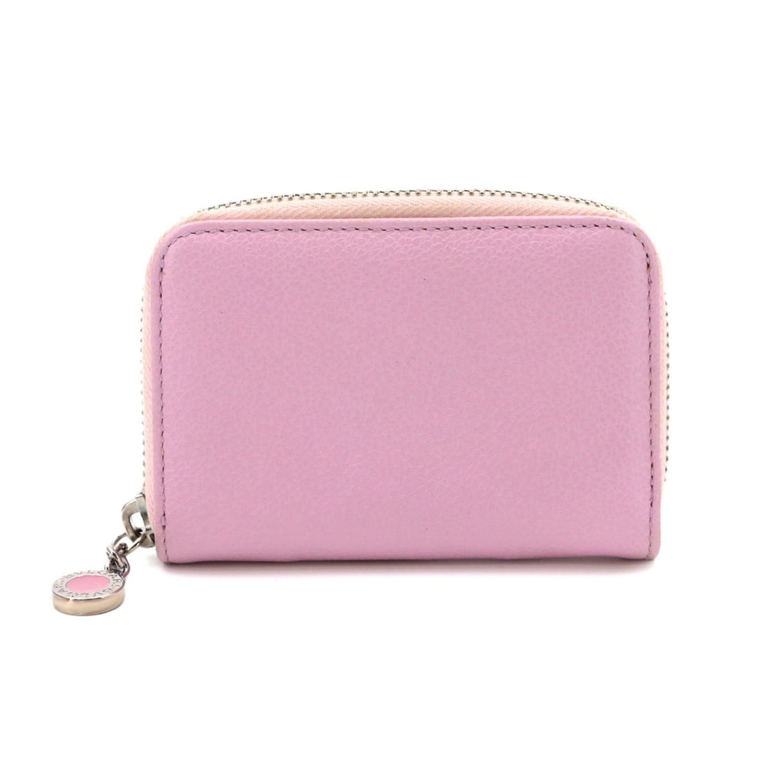 BVLGARI Wallet/Coin Purse Leather Pink Silver Hardware Coin purse (1 of 10)