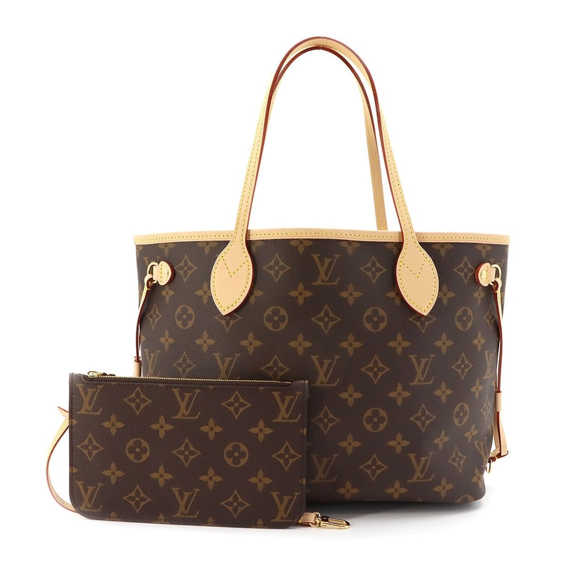 Louis Vuitton Monogram Neverfull PM Tote Handbag Brown M46979 RFID (1 of 10)