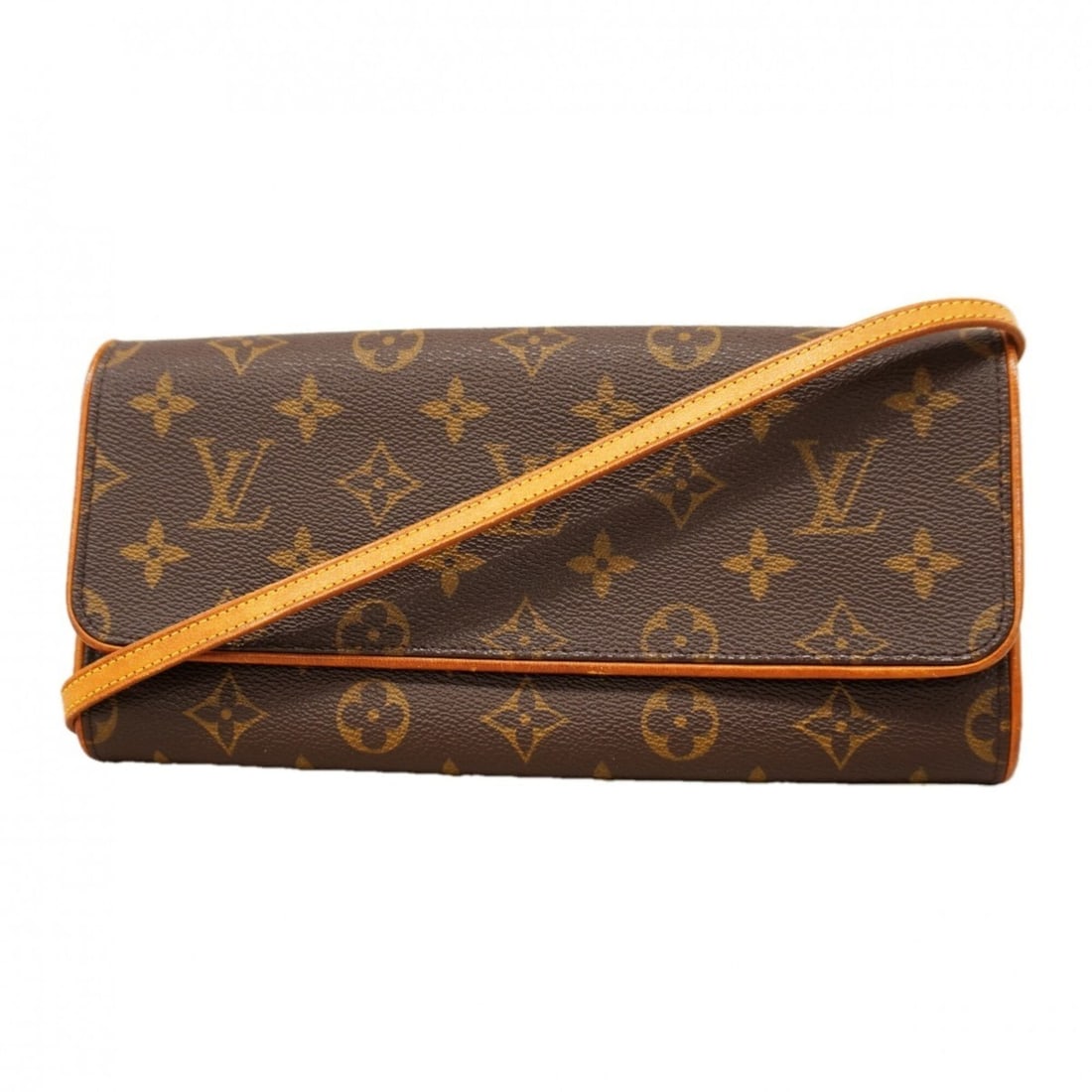 Louis Vuitton Monogram Pochette Twin GM Shoulder Bag M51852 Brown Women's P2920973: --- Catalog ---Category: SizeSize (HxWxD): 12cm x 24cm x 3cm / 4.72'' x 9.44'' x 1.18''Category: DesignType: Shoulder bagColor: BrownGender: WomenCategory: GeneralMPN: M51852Brand: Louis Vuitton--- It