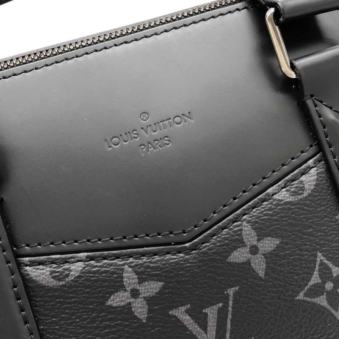 Louis Vuitton Monogram Eclipse Briefcase Explorer M40566 Handbag - 3