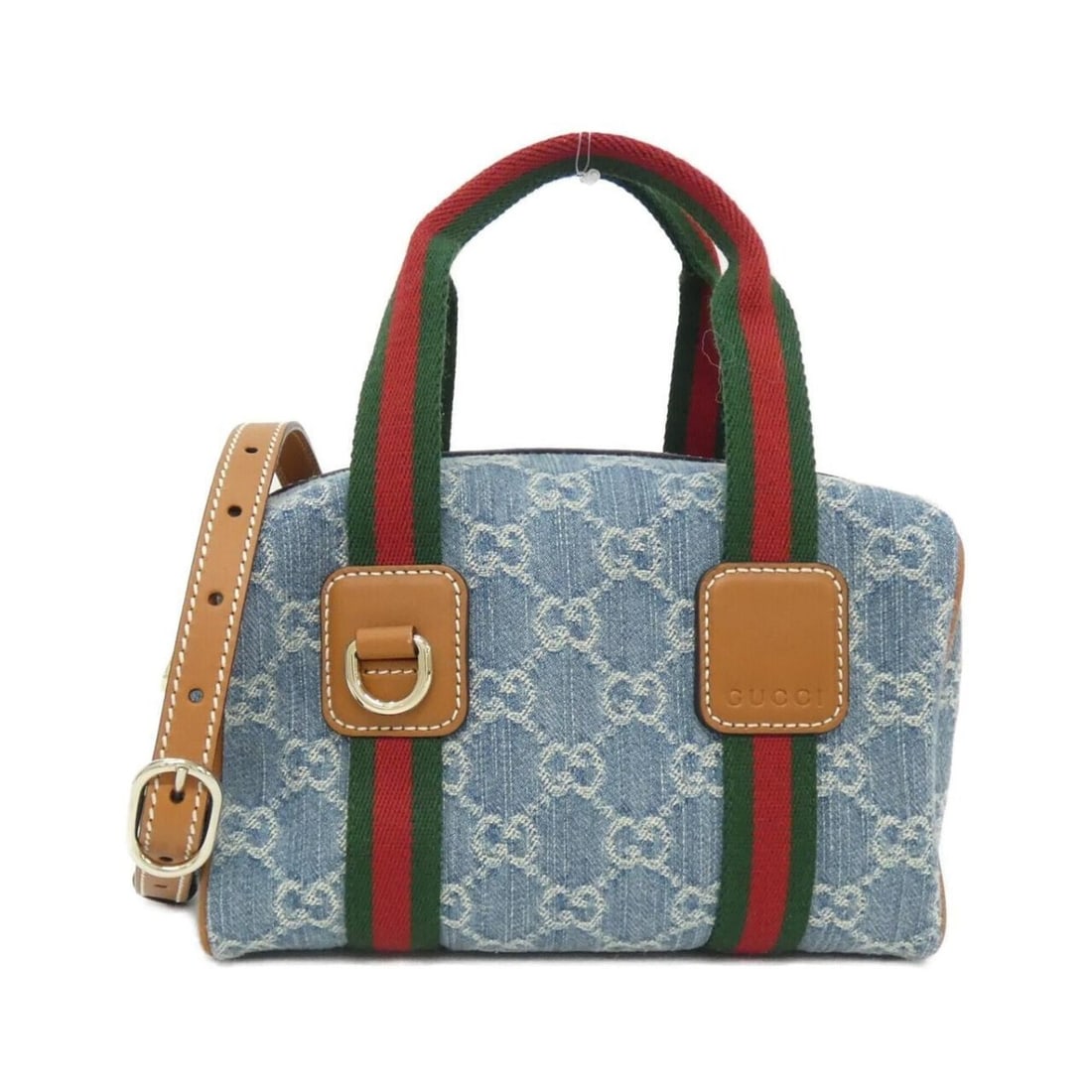 Gucci OPHIDIA 859975 FAFTZ Boston Bag: --- Catalog ---Category: SizeSize (HxWxD): 13cm x 21cm x 13cm / 5.11'' x 8.26'' x 5.11''Category: DesignColor: BlueGender: WomenMaterial: Denim Category: GeneralMPN: 859975 FAFTZBrand: Gucci--- Item