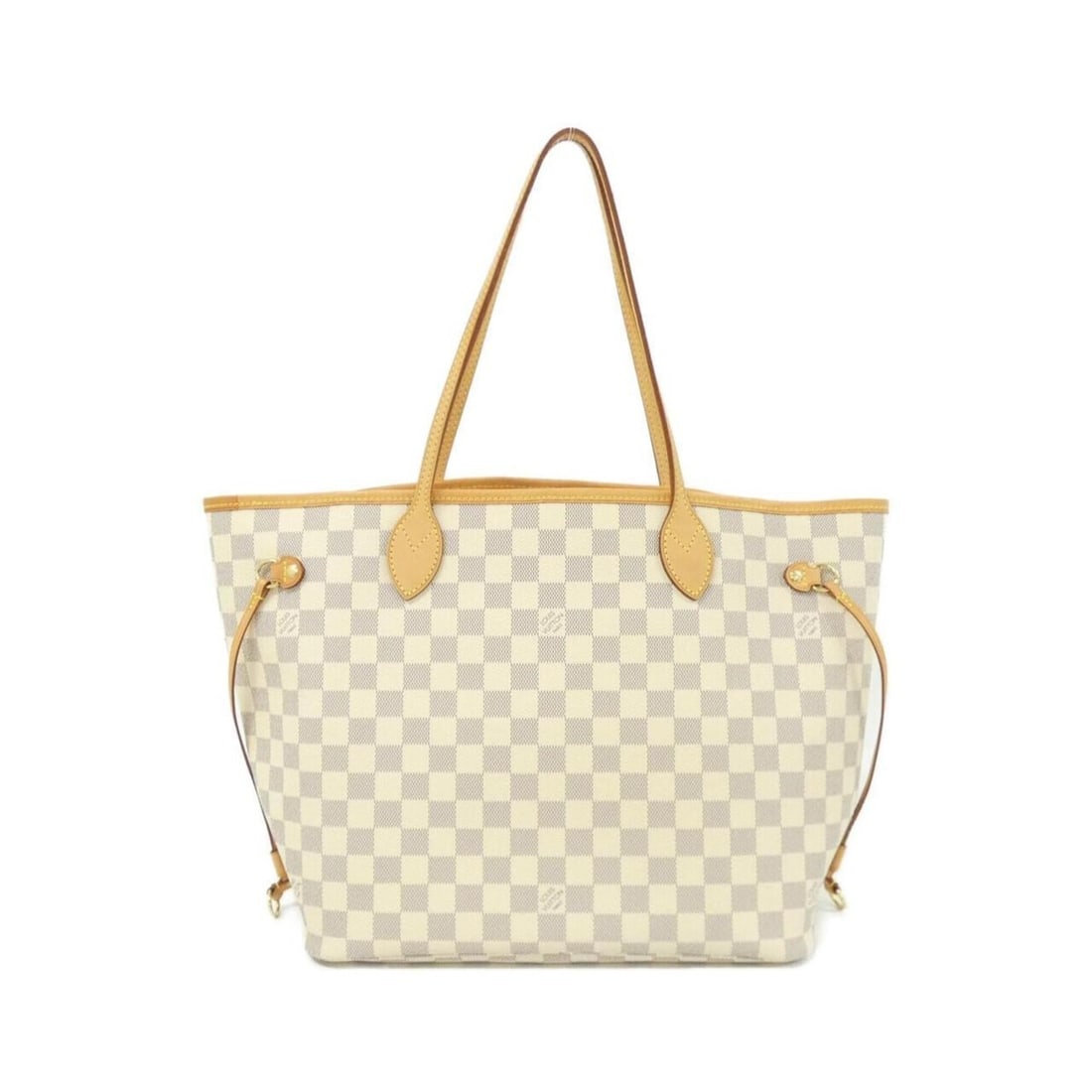 Louis Vuitton Damier Azur Neverfull MM N41361 Handbag: --- Catalog ---Category: SizeSize (HxWxD): 29cm x 45cm x 15cm / 11.41'' x 17.71'' x 5.9''Category: DesignType: HandbagColor: AzurGender: WomenMaterial: Coated canvas Hardware Color: GoldCategory: Gene