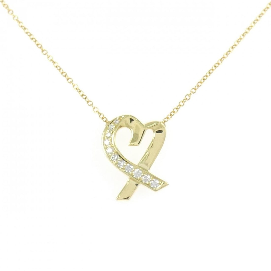 Tiffany Loving Heart Necklace: --- Catalog ---Category: SizePendant Size: 14.8mm x 11.6mm / 0.58'' x 0.45''Neck Circumference: 42 cm / 16.53''Category: DesignStone: DiamondGender: WomenMaterial: Yellow gold (18K)Pendant Type: