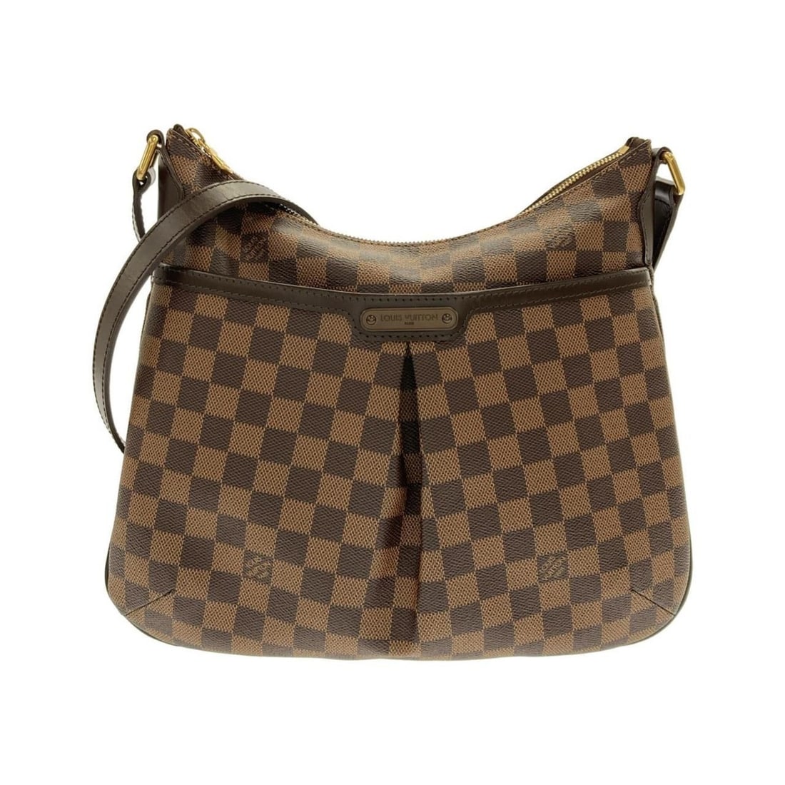 Louis Vuitton Damier Bloomsbury PM N42251 Shoulder Bag: --- Catalog ---Category: SizeSize (HxWxD): 27cm x 33cm x 3cm / 10.62'' x 12.99'' x 1.18''Category: DesignType: Shoulder bagColor: EbeneGender: WomenMaterial: Coated canvas Hardware Color: GoldCategory